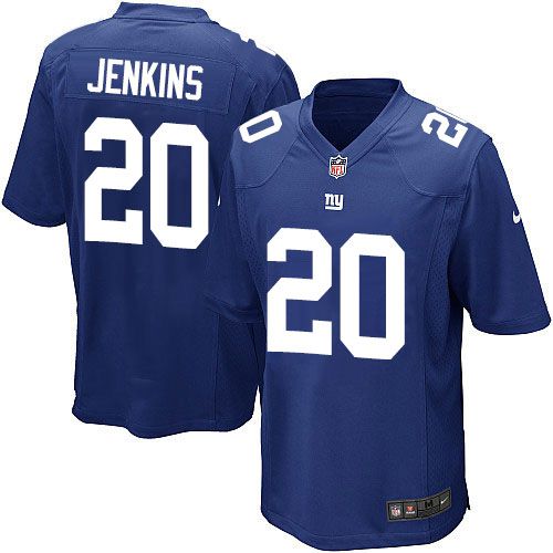 Men New York Giants 20 Janoris Jenkins Nike Royal Game Player NFL Jersey
